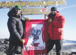 U. Alabama student summits Kilimanjaro