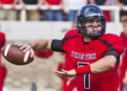 Red Raiders roll past Texas State, 50-10