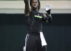 Heisman winner Griffin works out for NFL scouts at Baylor Pro Day