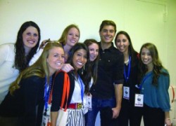 Students volunteer with Zac Efron in New York City