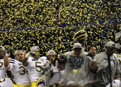 Column: Michigan wills itself to victory, capping improbable season