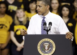 Obama talks affordability, access for college students at U. Iowa visit