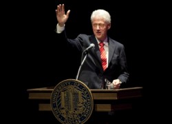 Former President Bill Clinton optimistic about economy