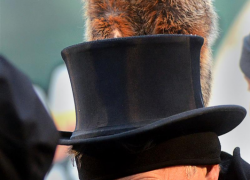 Large crowd enjoys Groundhog Day celebration, early spring announced